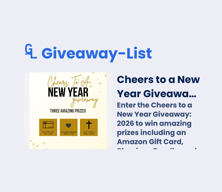 Cheers to a New Year Giveaway: 2026 - Kingsumo