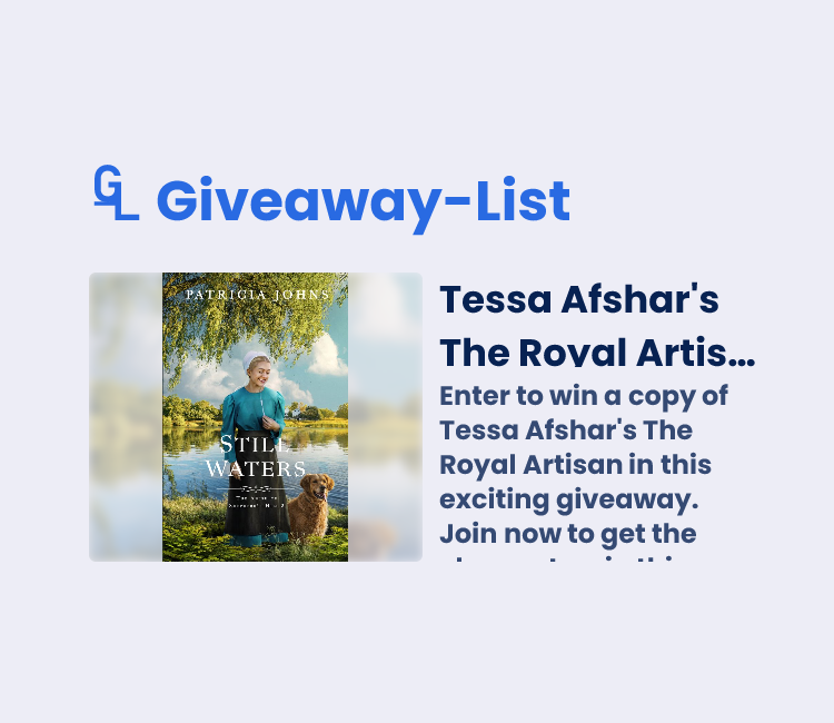 Tessa Afshar's The Royal Artisan Kingsumo Giveaway
