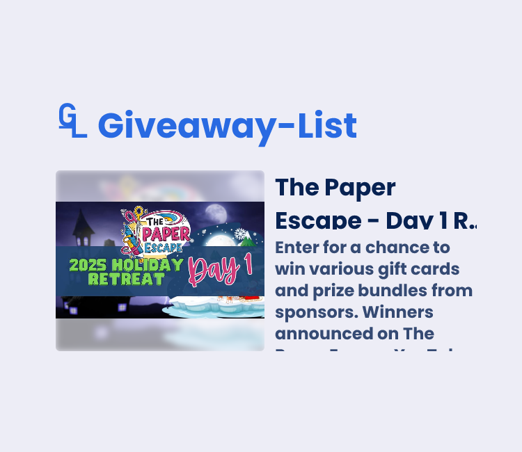 The Paper Escape - Day 1 Replay Raffle - Kingsumo Giveaway