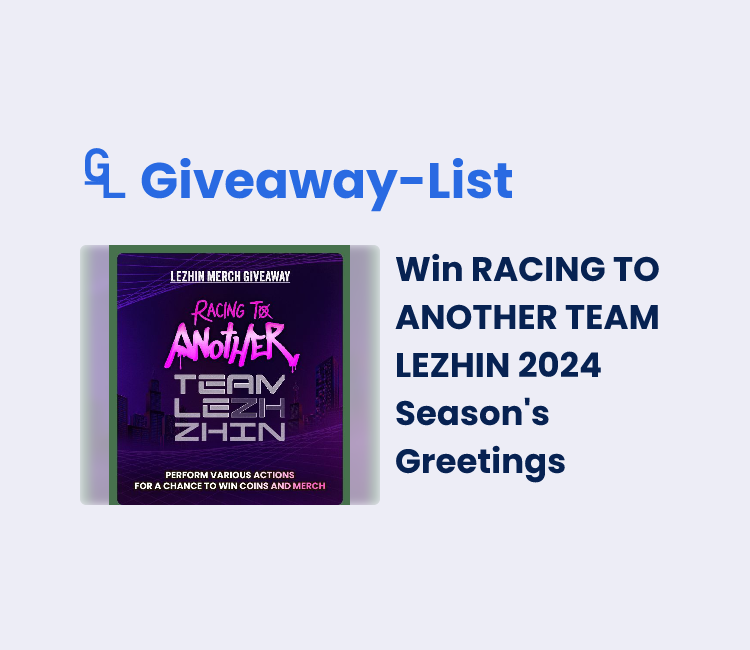 Win RACING TO ANOTHER TEAM LEZHIN 2024 Season's Greetings Calendars ...