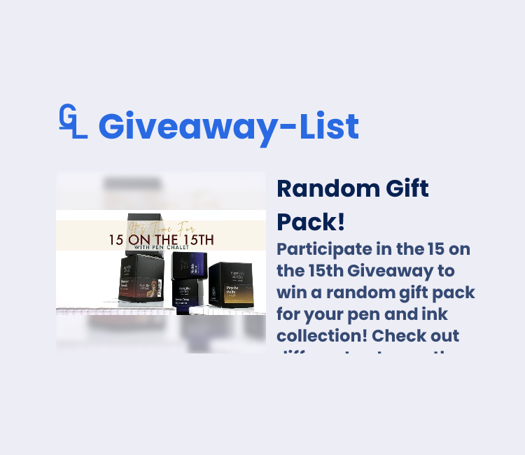 Random Gift Pack! - Gleam Giveaway