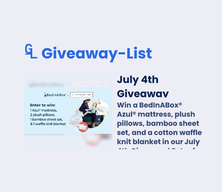 July 4th Giveaway - Gleam