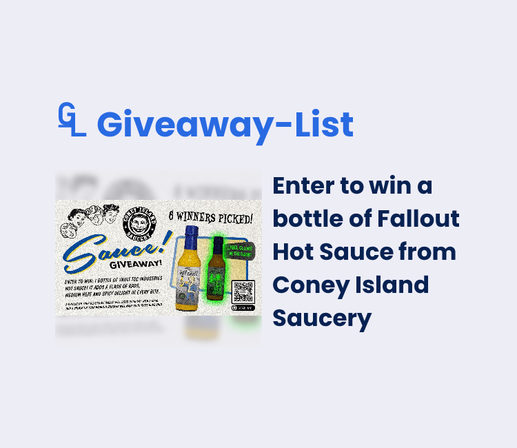 Enter to win a bottle of Fallout Hot Sauce from Coney Island Saucery ...