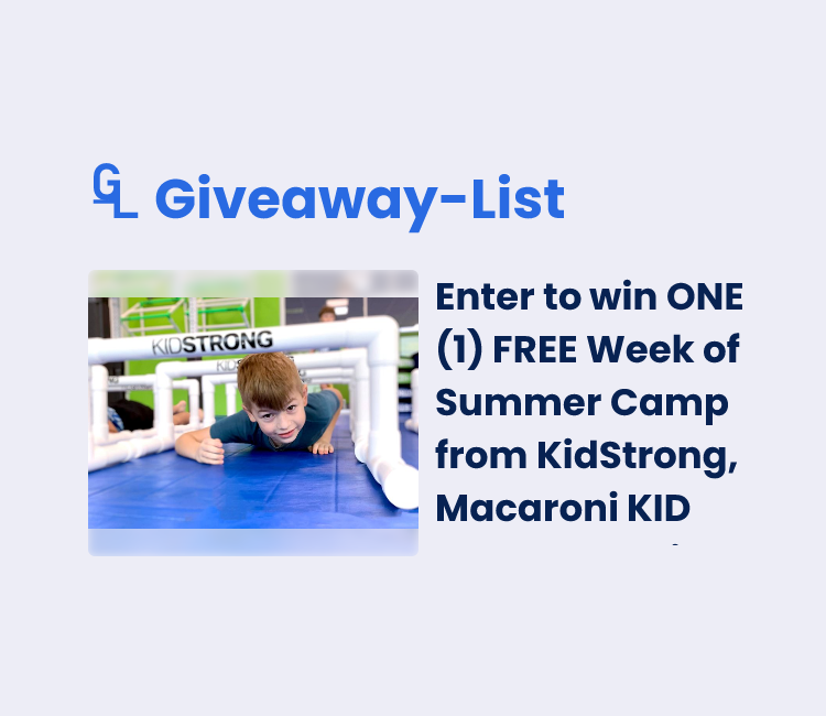 Enter to win ONE (1) FREE Week of Summer Camp from KidStrong, Macaroni ...