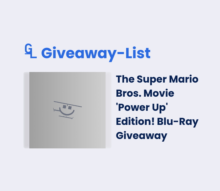 The Super Mario Bros. Movie 'Power Up' Edition! Blu-Ray Giveaway ...