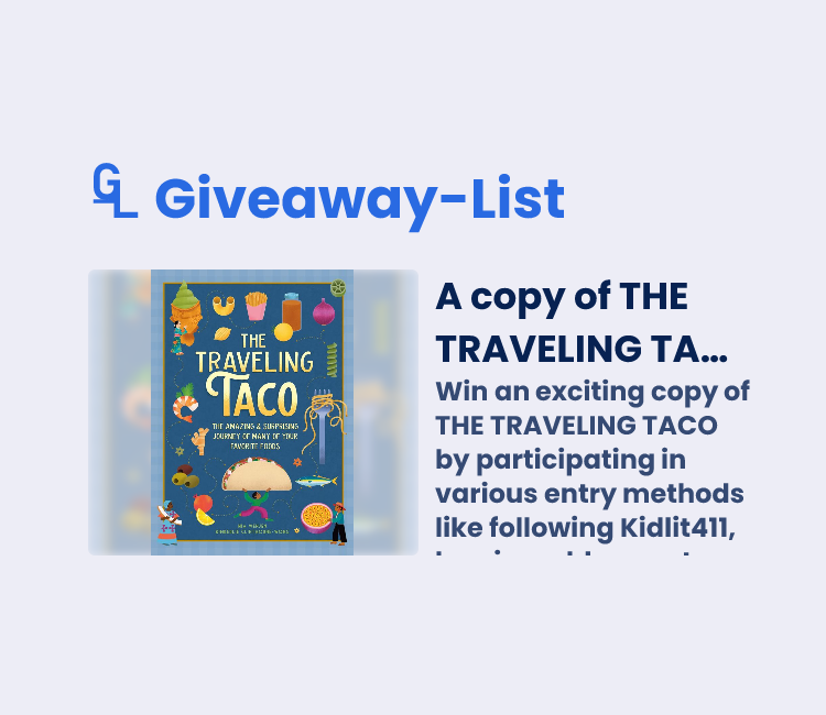 A copy of THE TRAVELING TACO - Rafflecopter Giveaway
