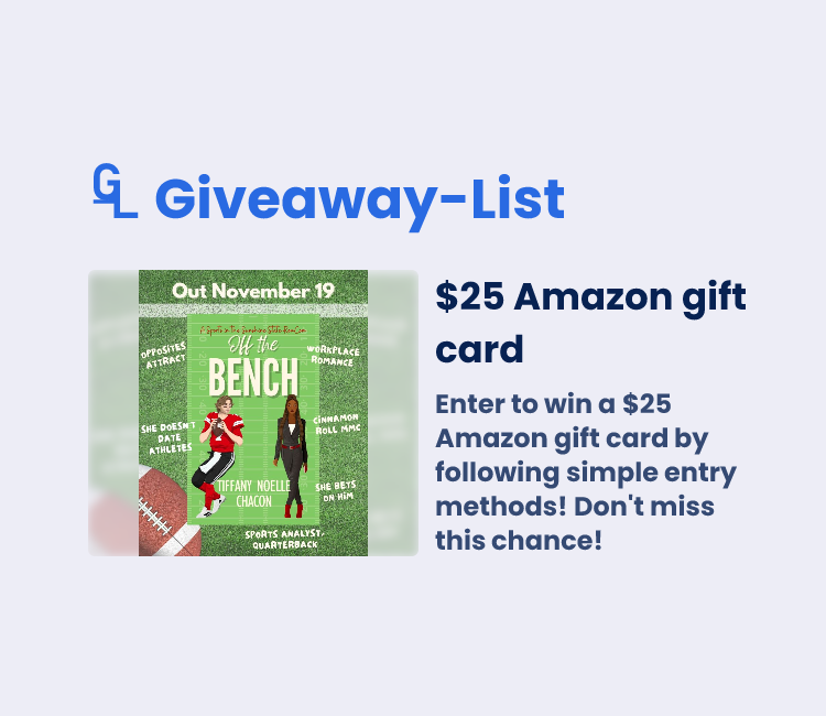 $25 Amazon gift card - Rafflecopter Giveaway